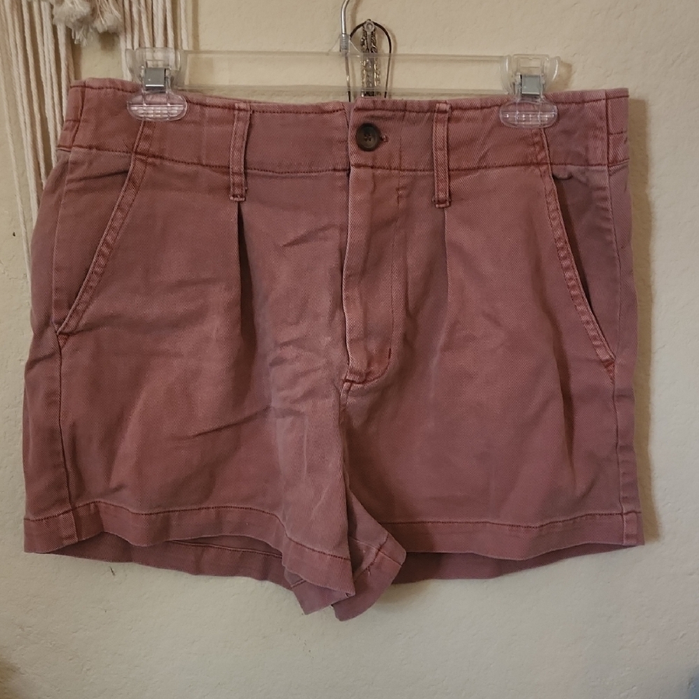 Womens Bermuda Style Burnt Orange